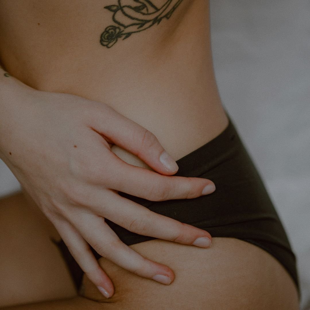 Tan developing on skin after airbrush session